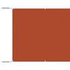 vidaXL Okomita tenda terakota 180 x 600 cm od tkanine Oxford