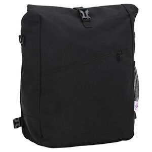 vidaXL Torba za bicikl Crna 33 x 16 x 60 cm Poliester