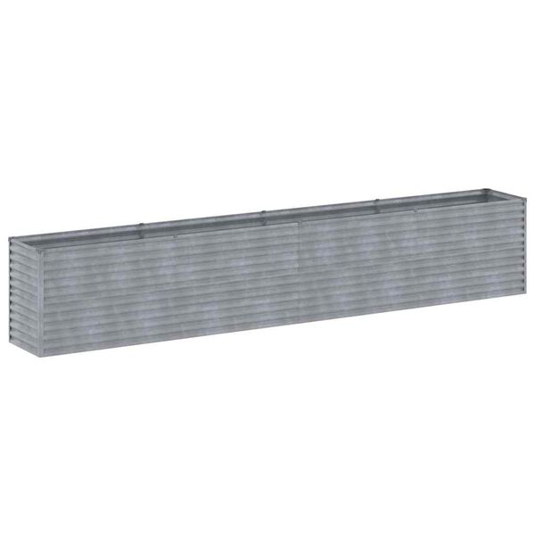 vidaXL Povišena vrtna gredica 385x50x69 cm Corten čelik