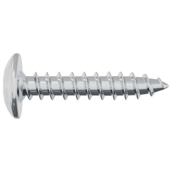 vidaXL Samoupravni čavao 2 pcs Cinkom premazano 4 x 20 mm Čelik