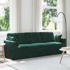 vidaXL Sofa Tamnozelena 228 x 78 x 80 cm Bar&scaron;un