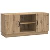 vidaXL TV ormar 102 x 34,5 x 47 cm Hrast artisan Konstruirano drvo