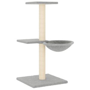 vidaXL Penjalica za mačke sa stupovima za grebanje svjetlosiva 72 cm