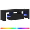 vidaXL TV ormar 120 x 35 x 40 cm Crni hrast Konstruirano drvo
