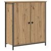 vidaXL Kreveta Umjetnički hrast 70 x 30 x 80 cm Konstruirano drvo