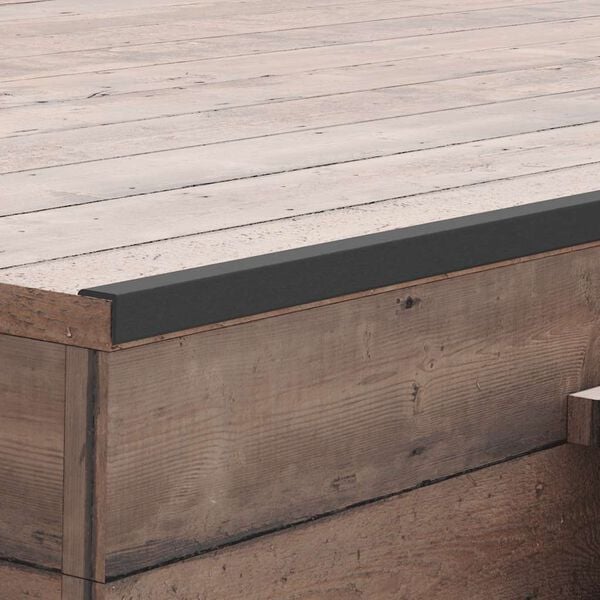 vidaXL 5 kutnih podnih letvica WPC 170 cm crne