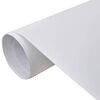 vidaXL Folije za automobil 2 kom mat bijele 100 x 150 cm + 50 x 150 cm