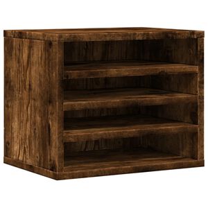 vidaXL Organizator za stol boja hrasta 36x26x29,5 cm konstruirano drvo