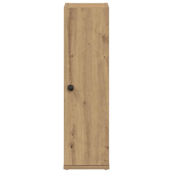 vidaXL Kupaonski ormarić s držačem za role boja hrasta 20,5x22x72 cm