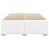 vidaXL Okvir za krevet bijela 140x200 cm od umjetne kože