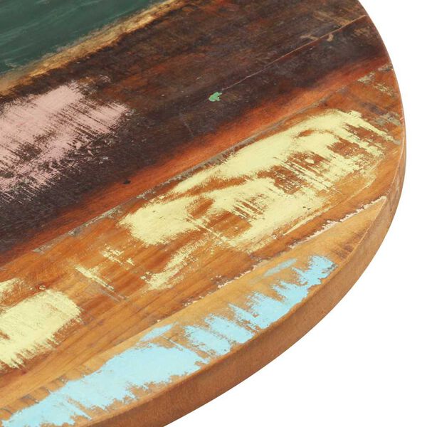 vidaXL Okrugla stolna ploča 50 cm 25 - 27 mm masivno obnovljeno drvo