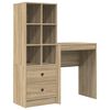 vidaXL Stol Sonoma hrast 105,5 x 34 x 127 cm 2 kom.