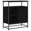 vidaXL Kreveta Crni hrast 69 x 35 x 80 cm Konstruirano drvo