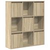 vidaXL Regal za knjige boja hrasta 89x24x101,5cm od konstruiranog drva