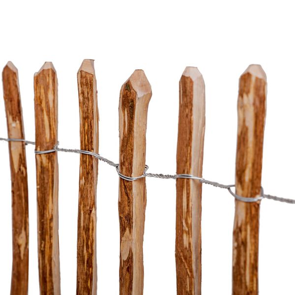 vidaXL Ograda od kolaca od drva lje&scaron;njaka 120 x 250 cm