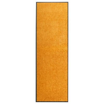 vidaXL Otirač perivi narančasti 60 x 180 cm