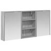 vidaXL Set ormarića za kupaonicu 3 kom. 126 x 16 x 62.5 cm