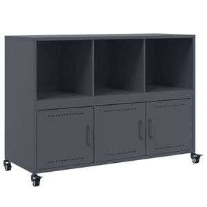 vidaXL Komoda antracit 100,5x39x72 cm od čelika