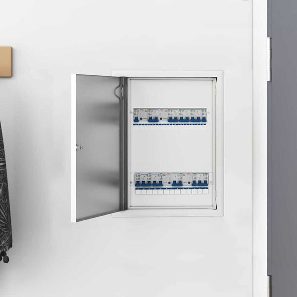 vidaXL Pristupna ploča Bijelo 43 x 33 x 3 cm Čelik