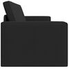 vidaXL Krevet na razvlačenje 200cm Crna tkanina