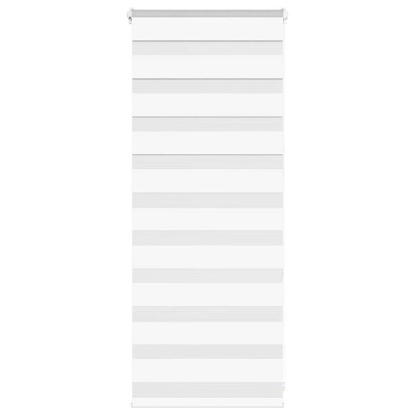 vidaXL Zavjesa zebra 65x100 cm širina tkanine 60,9 cm poliester