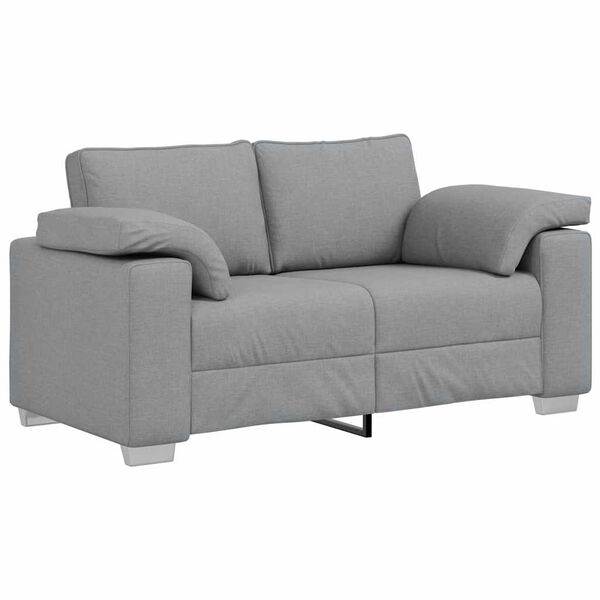 vidaXL Sofa Svijetlo siva 160 x 77 x 82 cm tkanina
