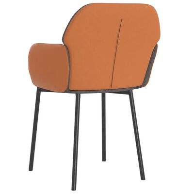 vidaXL Blagovaonske stolice 2 kom tkanina i umjetna koža svjetlosive