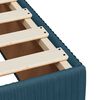 vidaXL Krevet box spring s madracem plavi 160 x 200 cm bar&scaron;unasti