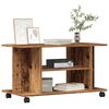 vidaXL TV ormarić s kotačićima staro drvo 80x40x45cm konstruirano drvo