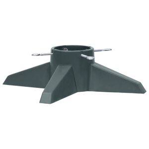 vidaXL Stalak za božićno drvce zeleni 55,5 x 55,5 x 15 cm