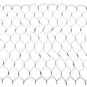 vidaXL Led Mreža Tamnozelena