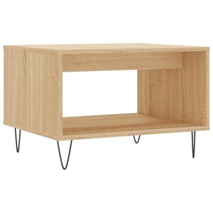 vidaXL Stolić za kavu boja hrasta sonome 60x50x40 cm konstruirano drvo