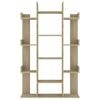 vidaXL Ormarić za knjige boja hrasta 86x25,5x140 cm konstruirano drvo