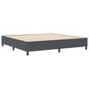 vidaXL Krevetna platforma Tamno siva 200 x 200 cm Kordura tekstil
