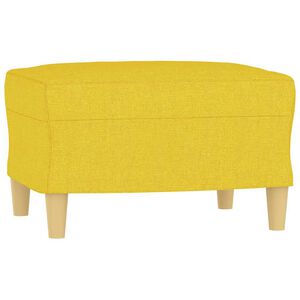 vidaXL Tabure svjetložuti 60 x 50 x 41 cm od tkanine