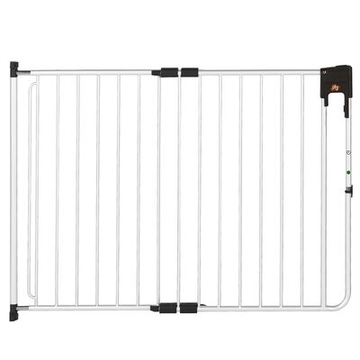 A3 Baby & Kids sigurnosna ograda SafeDoor bijela 75,5 - 116 cm