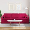 vidaXL Sofa Vinska crvena 228 x 78 x 80 cm Bar&scaron;un