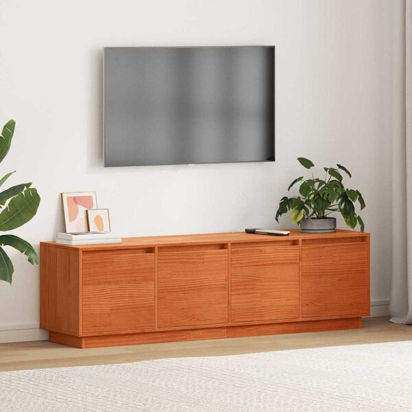 vidaXL TV ormar Smeđa 156 x 37 x 45 cm Konstruirano drvo