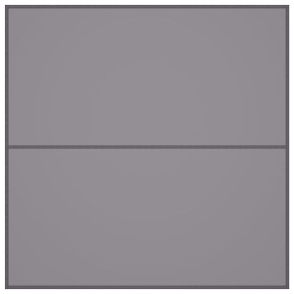 vidaXL Vanjska cerada 4 x 4 m siva