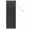 vidaXL Venecijanski zastore Crna 130 x 50 cm Aluminij