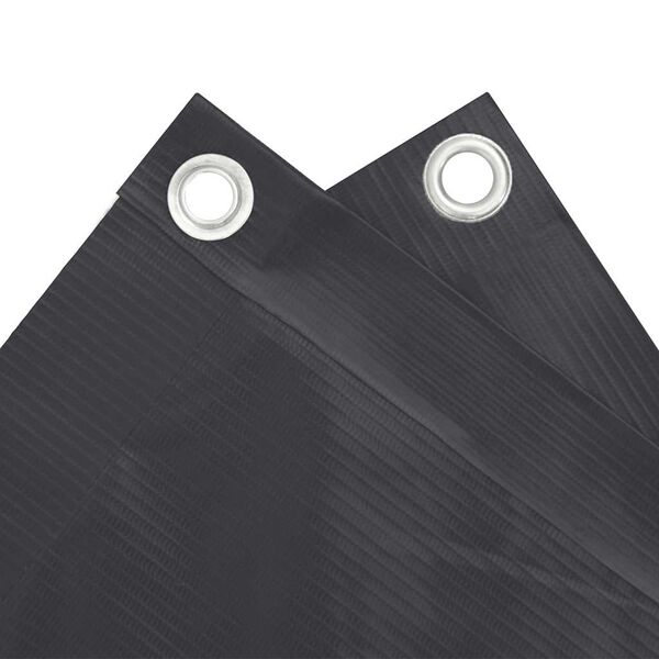 vidaXL Balkonski zaslon za privatnost antracit 600 x 90 cm PVC