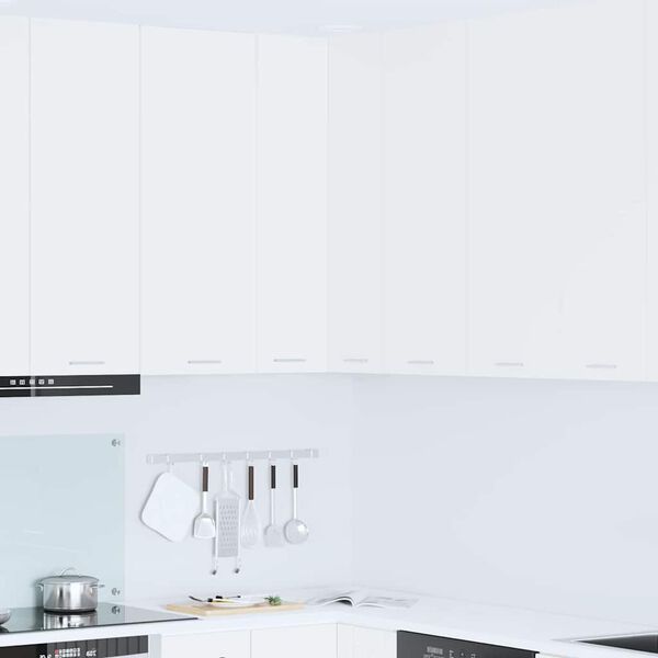 vidaXL Viseći ormarić Bijelo 57 x 57 x 100 cm Konstruirano drvo