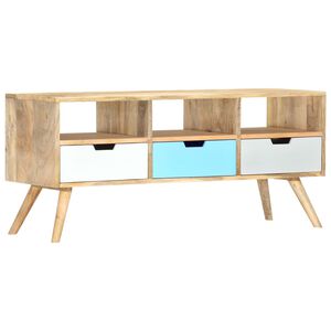 vidaXL TV ormarić 110 x 35 x 48 cm od masivnog drva manga
