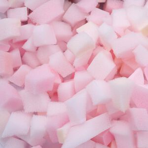 vidaXL Rasjeckana pjena Ružičasta 2,5 kg Poliuretan