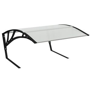 vidaXL Garaža za robotsku kosilicu crna 80x101x46 cm