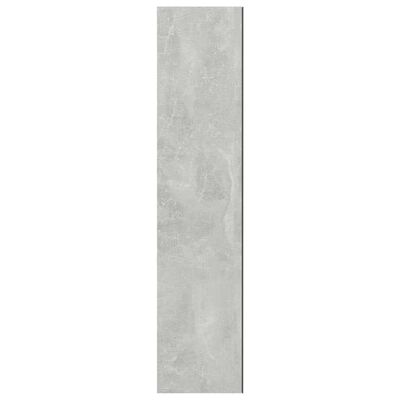vidaXL Kupaonski ormarić s ogledalom 60x15x75 cm MDF siva boja betona