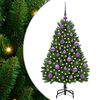 vidaXL Umjetno božićno drvce 120 cm 150 LED lampica Topla bijela