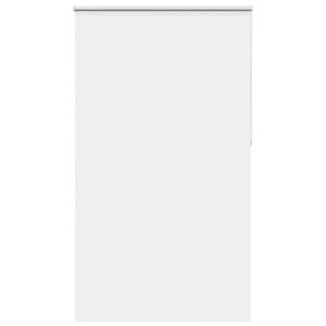 vidaXL Rolo zavjesa Blackout bijela 125x230 cm &Scaron;irina tkanine 121,6 cm