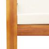 vidaXL 3-dijelna set vrtnih sofa s jastucima masivno bagremovo drvo