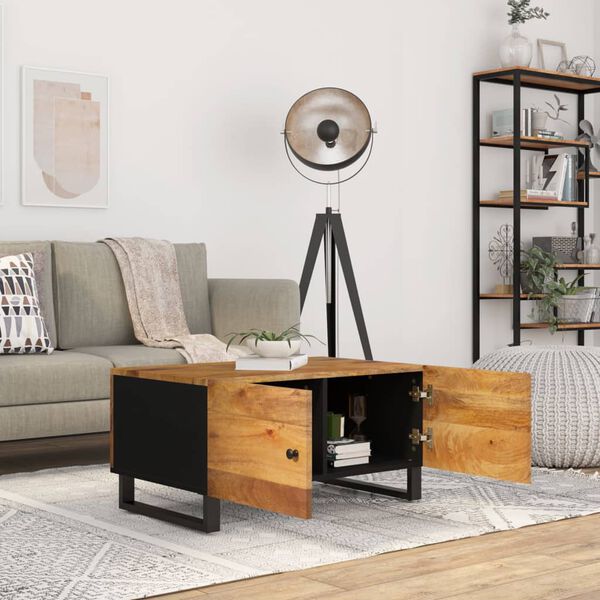 vidaXL Stolić za kavu 80x50x40 cm od drva manga i konstruiranog drva